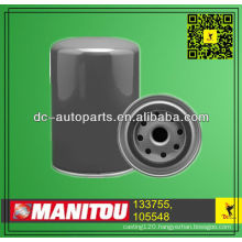 Oil filters for heavy equipment For Mnitou Oil Filter 133755,105548 Lift Trucks,Loaders,Miscellaneous Equipment